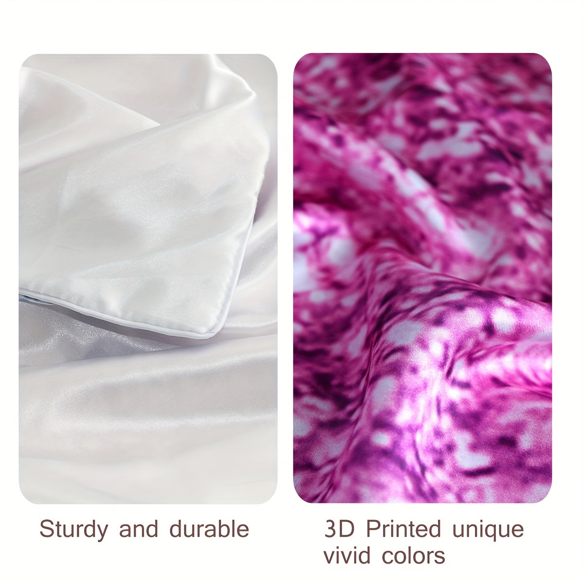 2pcs Mr & Mrs Print Satin Pillowcases - Elegant Script Design, 100% Polyester, Envelope Closure, All-Season Luxury Bedding for Couples, Machine Washable, Bedding Accessories, Sophisticated Design, Smooth Texture