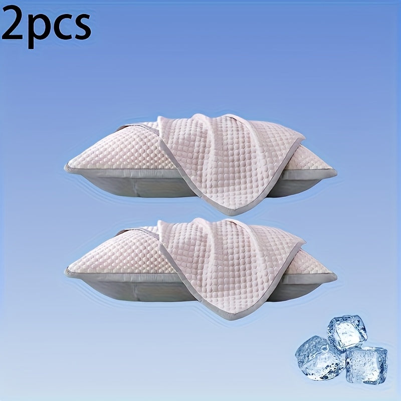2025 New Pillowcase, Two-piece Set, Cool Pillowcase, Bed Pillow Pillowcase, Pillow Cover