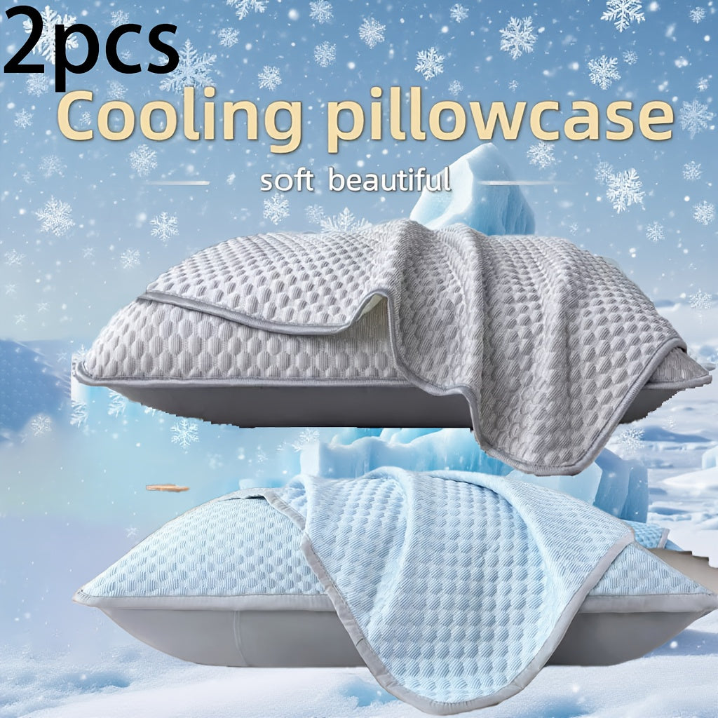 2025 New Pillowcase, Two-piece Set, Cool Pillowcase, Bed Pillow Pillowcase, Pillow Cover